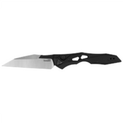 Kershaw Auto Launch 13 Folding Knife, 3.5in CPM 154 Wharncliffe Blade, Black Cerakote, Black Aluminum Handle, 7650