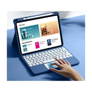 Funbiz iPad 10th Generation Case with Keyboard, Blue
