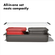 OXO 21219200 Softworks Grilling Prep & Food Storage Carry System