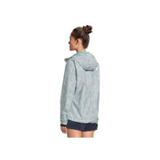 The North Face Antora Rain Jacket, Waterproof Breathable DRYVENT 2L, Blue Eclipse Regenerative Ink Print, Large, NF0A8ENUE6I