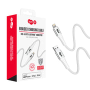 Tech21 TH-DC-USBALTN10FT-WH 10ft USB-A to Lightning Data Cable - White