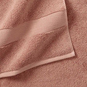 Better Homes & Gardens Signature Soft Solid Bath Sheet, Old Rose, 34 in x 64 in, 90% US Cotton 10% Viscose, Fade Resistant, Extra Absorbent