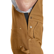 Carhartt Heavyweight Cotton Duck Bib Overalls for Men - Carhartt Brown - 44x32