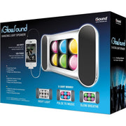 I.Sound iGlow sound Dancing Light Speaker, White