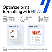 HP LaserJet Pro 4001n Black-and-White Laser Printer, 42 ppm, USB and Ethernet Connectivity, Advanced Security, White