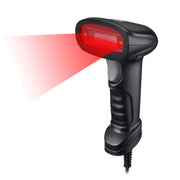 Adesso NuScan 1600U Handheld CCD Barcode Scanner, 300 Scans per Second, 16 Inch Scan Range, USB, Drop Protection