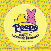 Megatoys Peeps Backpack Gift Set, Clear Plastic Backpack with Yellow Straps, 52 Stickers, 24-Piece Puzzle, 9 Colored Pencils, Coloring Cup, Easter26