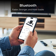 Ultimea Skywave X50 5.1.4 Channel Dolby Atmos Sound Bar with Wireless Surround Speakers, 8 Inch Subwoofer, HDMI eARC, Bluetooth 5.4, App-Controlled Home Theater System