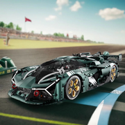 QOQ BRICK 1:8 Super Car Building Sets, Adults Racing Model Car, Decor Collectible Gift(3466 Pcs)