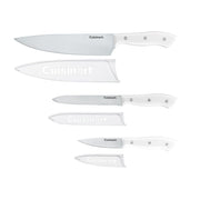 Cuisinart CEW3R-3PCS3 Classic Triple Rivet Stainless Steel 3-Piece Knife Block Set with Blade Guards