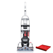 Hoover Dual Spin Pet Plus Carpet Cleaner Machine, Upright Shampooer with DualSpin PowerBrushes, Antimicrobial Brush Roll, HeatForce Technology, Dual Tank System, White, FH54050V