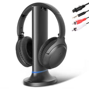 Avantree BTHT-6190-BLK1 Opera Wireless Headphones for TV Watching with Bluetooth 5.0 Bypass Transmitter & amp