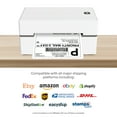 Core Innovations CPS550 Bluetooth Thermal 4x6 Shipping Label Printer Bundle - Compatible with Android, iOS & Windows
