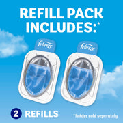 Febreze Trash Odor Fighter Trash Can Air Freshener Linen & Sky Scent 2 Refills 0.33 fl oz 003077224043