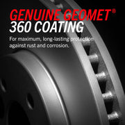 Power Stop JBR1303EVC EvolutionGenuine Geomet CoatedBrake Rotor-Front