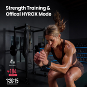 Amazfit Helio Strap Fitness Tracker Wristband, 24/7 Activity & Sleep Tracker with Heart Rate, 10 Days Battery, 27 Sports Modes, Strength Training, Hyrox Race, Subscription Free for Android & iPhone
