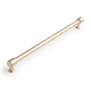 Signature Hardware 954060-O-1258 Lazzara 12-5/8 Inch Center to Center Hammered Bar Cabinet Pull, Golden Champagne