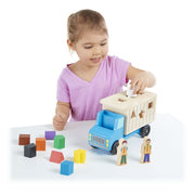 Melissa & Doug 9397 Shape-Sorting Dump Truck