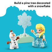 LEGO DUPLO Disney Frozen Creative Box with Elsa and Olaf, 37-Piece Building Set for Toddlers, Ages 2+, 6585487