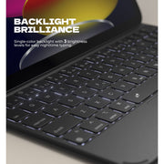 Dexnor Tablet Keyboard Case for iPad 11th A16 and 10th Generation, Ultra-Thin Magnetic Detachable Folio with Multi-Touch Trackpad, Backlit Keys, Black