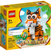 LEGO Year of the Tiger Building Set, 193 Pieces, Multicolor, Ages 8 and Up, 40491