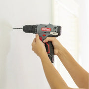Hyper Tough 80206 12V Max Cordless 3/8-inch Drill Driver 50-Piece Project Kit with 1.5Ah Lithium-Ion Battery, Charger, and Storage Bag