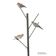 Falls River Metal Dove Decoy Tree, Rugged Construction, Dual Support Design, Holds 6 Decoys, Compact Storage, 90 in