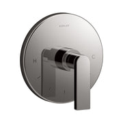 Composed 1-Handle Thermostatic Valve Trim Kit in Titanium (Valve Not Included)