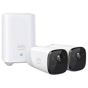 Eufy Security eufyCam 2 Cam-Kit Wireless Home Security Camera System HomeKit Compatibility HD 1080p IP67 Weatherproof Night Vision 2-Cam Kit
