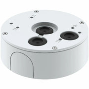 AXIS Communications T94S01P Mounting Box, White, Outdoor Ready, Impact Resistant, Compatible with Multiple AXIS Network Cameras, 01190001