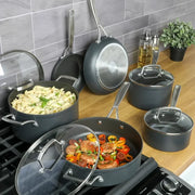 Babish 138740.10 10 Piece ActivBond Nonstick Hard Anodized Cookware Set