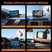 MHCABSR Wireless Apple CarPlay Car Stereo, 9