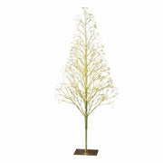 Holiday Time 4 Pre-Lit Starburst Gold Artificial Christmas Tree with 500 Warm White Twinkling LED Lights