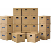 Bankers Box SmoothMove Classic Moving Boxes Medium 20pk (No Tape Required)