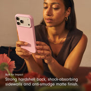 Beats iPhone 17 Pro Case with MagSafe, Camera Control, Matte Finish, Pebble Pink, MGKF4LL/A