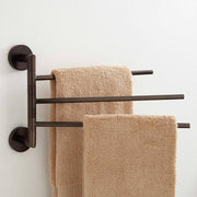 Signature Hardware 353727 Colvin Triple Swing Arm Towel Bar
