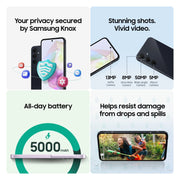 Samsung Galaxy A35 5G 128GB (Unlocked) - Awesome Navy SM-A356UZKAXAA US Version, 2024