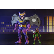 NECA Teenage Mutant Ninja Turtles Wingnut and Screwloose 7-Inch Scale Action Figures, Multicolor, 54517