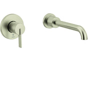 Moen WT6221BN Cia Brushed Nickel Single Handle Wall Mount Tub Filler High Flow Tub Faucet with 10