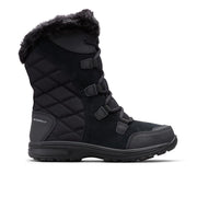 Columbia Ice Maiden II Women's Waterproof Insulated Winter Boots, Black Columbia Grey, Size 7, 1554171