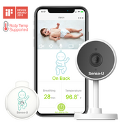 Sense-U SU-210T-N3DTC3 Smart Baby Monitor 3+Camera Audio Video Baby Monitor
