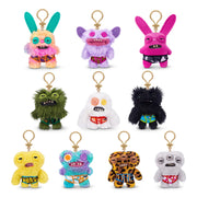 Zuru Fuggler Key Ring 5 Inch Wide Eyed Weirdo Funny Ugly Monster Plush Collectible Toy with Click-Lock Attachment