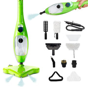 H2O Mop X5 Elite Basic 5-in-1 Steam Cleaning System, Dualblast Steam Mop Head, Chemical-Free, Lightweight, Adjustable Height, Multi-Surface Cleaner