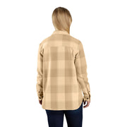 Carhartt Loose-Fit Twill Shirt Jacket for Ladies - Oat Milk - M