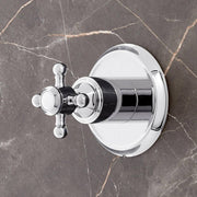 Boca Raton In-Wall Shower Diverter Trim - Chrome