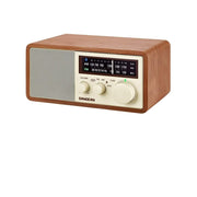 Sangean RA50562 Am and Fm Bluetooth Wooden Cabinet Radio, Multicolor