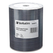 Verbatim 97016 100-Pack 16X DataLifePlus White Inkjet Printable DVD-R