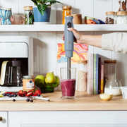 Beautiful 19128 Immersion Blender with 500ml Chopper and 700ml Measuring Cup, Cornflower Blue by Drew Barr