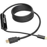 Tripp Lite U444-006-H USB C to HDMI Adapter Cable M/M 3840 x 2160 4K x 2K at 30 HZ 6 feet 1 Black