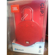JBL JBLCLIP3REDAM Clip 3 Waterproof Portable Bluetooth Speaker, red